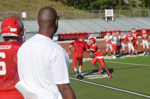 Coach Jemal Davis has led the Wildcats to three straight playoff berths. 