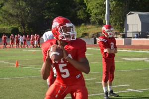 Jawaun Johnson will look to pass more in 2015, a ploy that NFA hopes will get them an elusive state title.
