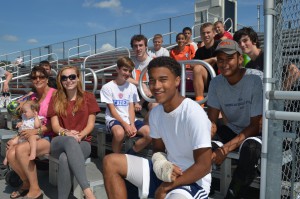 It was nice to be greeted by some nice folks at Montville practice!