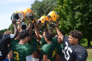 These guys can talk some trash when they do one-on-ones in practice, but they are as united a bunch as it gets.
